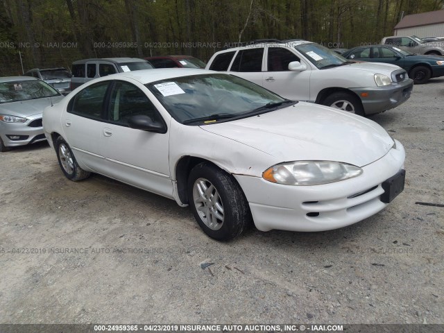 2B3HD46R63H553113 - 2003 DODGE INTREPID WHITE photo 1