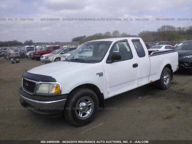 2FTRX17W54CA00111 - 2004 FORD F-150 HERITAGE CLASSIC WHITE photo 2