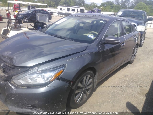 1N4AL3AP1HC125775 - 2017 NISSAN ALTIMA 2.5/S/SV/SL/SR GRAY photo 2