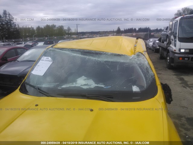 ZACCJBAB9JPH36419 - 2018 JEEP RENEGADE SPORT Դեղին լուսանկար 6