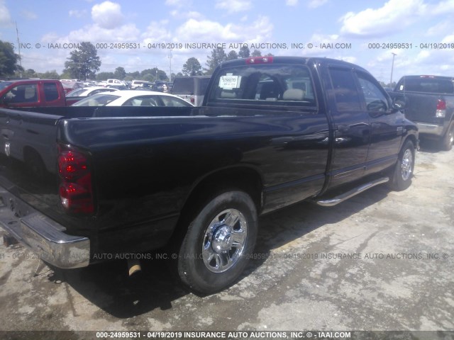 3D7KR28D27G755597 - 2007 DODGE RAM 2500 ST/SLT 黑色 照片 4
