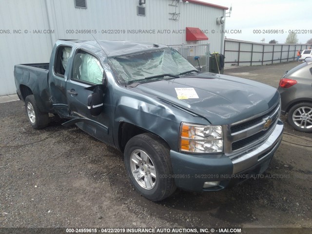 1GCRKSE36BZ338095 - 2011 CHEVROLET SILVERADO K1500 LT GRAY photo 1