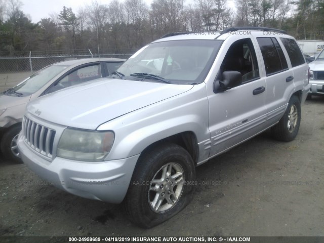 1J4GW48N34C102203 - 2004 JEEP GRAND CHEROKEE LAREDO/COLUMBIA/FREEDOM 银色 照片 2