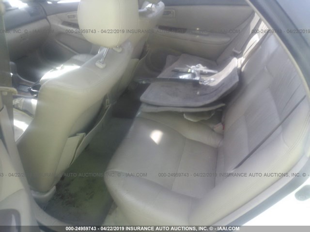 JT8BF22G7V5008733 - 1997 LEXUS ES 300 WHITE photo 8