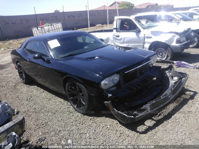 2C3CDYAG0DH700229 - 2013 DODGE CHALLENGER SXT BLACK photo 1