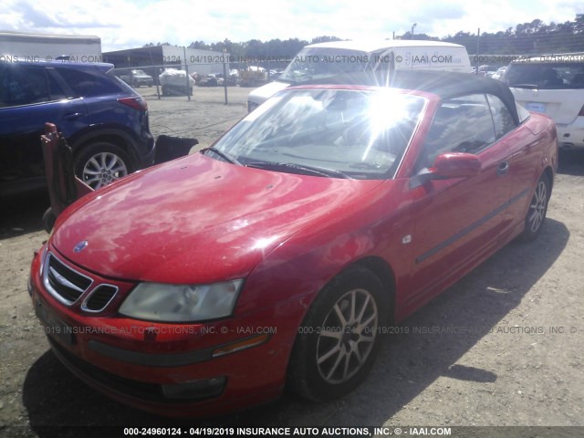 YS3FD79YX46011809 - 2004 SAAB 9-3 ARC RED photo 2