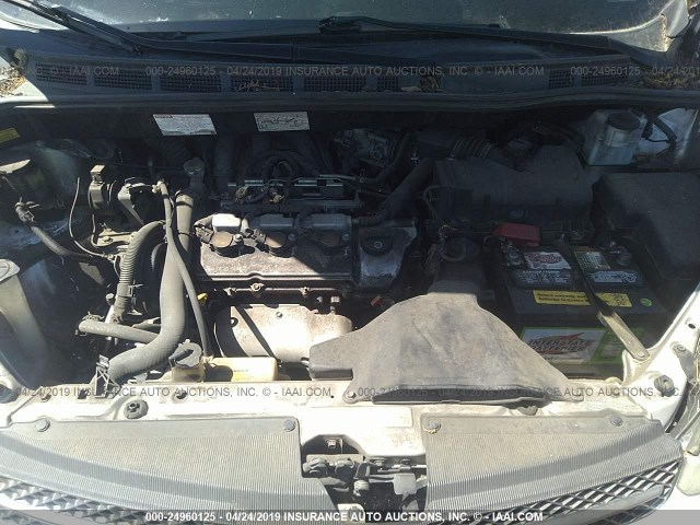 5TDZA23C24S074741 - 2004 TOYOTA SIENNA CE/LE SILVER photo 10