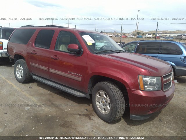 1GNUKJE32AR118981 - 2010 CHEVROLET SUBURBAN K1500 LT RED photo 1