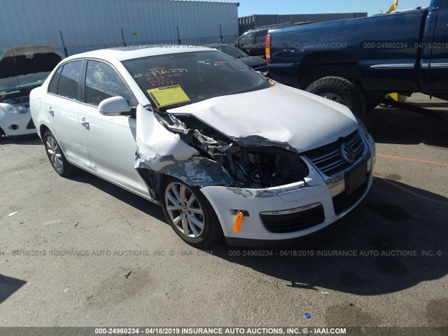 3VWRZ7AJ4AM143106 - 2010 VOLKSWAGEN JETTA SE/SEL WHITE photo 1