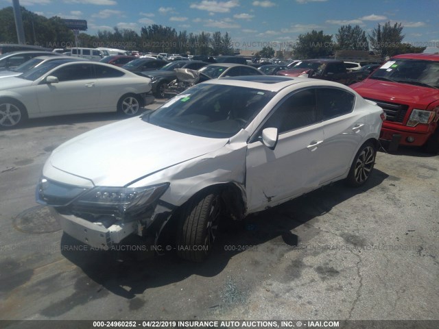 19UDE2F89GA006591 - 2016 ACURA ILX PREMIUM STYLE/TECH STYLE WHITE photo 2