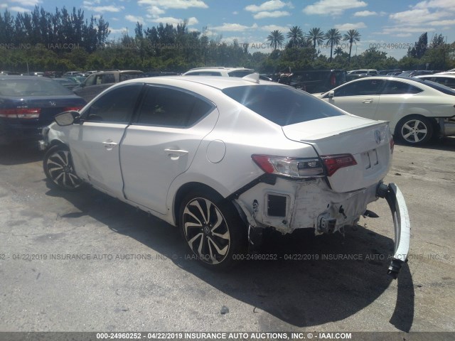 19UDE2F89GA006591 - 2016 ACURA ILX PREMIUM STYLE/TECH STYLE WHITE photo 3