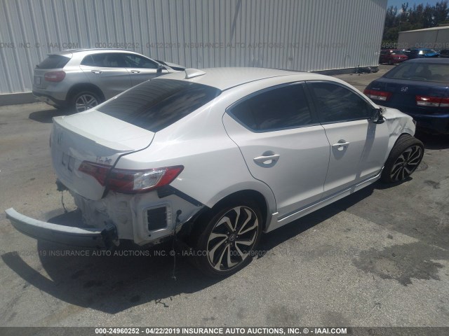 19UDE2F89GA006591 - 2016 ACURA ILX PREMIUM STYLE/TECH STYLE WHITE photo 4