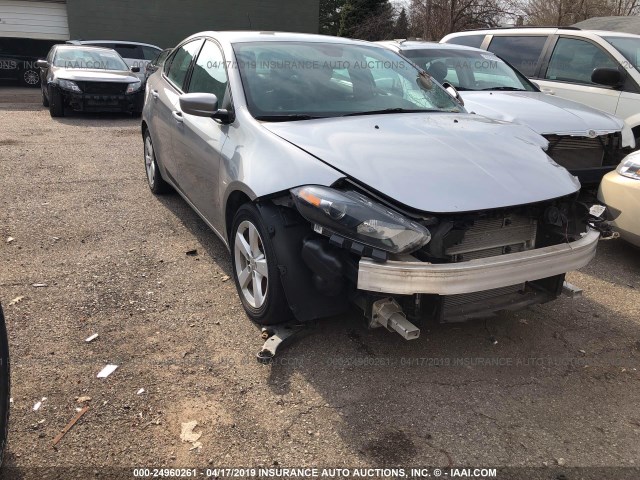 1C3CDFBA6GD694372 - 2016 DODGE DART SXT SILVER photo 1