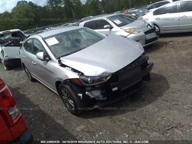 5NPD84LF7JH316128 - 2018 HYUNDAI ELANTRA SEL/VALUE/LIMITED SILVER photo 1