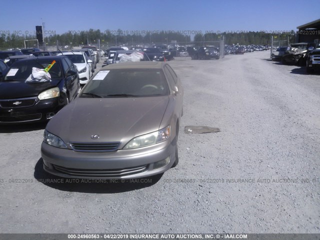 JT8BF28G415107124 - 2001 LEXUS ES 300 Champagne photo 2