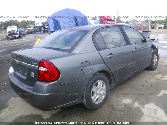 1G1ZT52894F156841 - 2004 CHEVROLET MALIBU LS GRAY photo 4