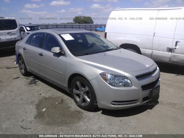 1G1ZC5E01CF196478 - 2012 CHEVROLET MALIBU 1LT 金色 照片 1