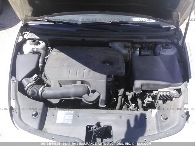 1G1ZC5E01CF196478 - 2012 CHEVROLET MALIBU 1LT 金色 照片 10