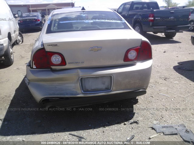 1G1ZC5E01CF196478 - 2012 CHEVROLET MALIBU 1LT 金色 照片 6