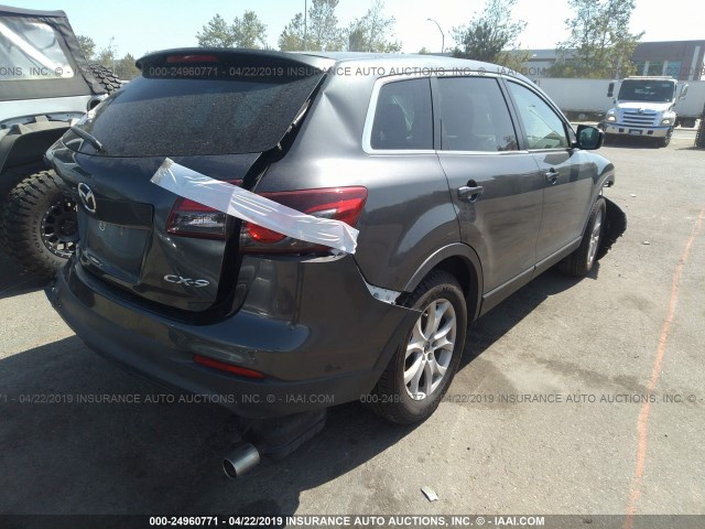 JM3TB2BV9D0416024 - 2013 MAZDA CX-9 SPORT GRAY photo 4