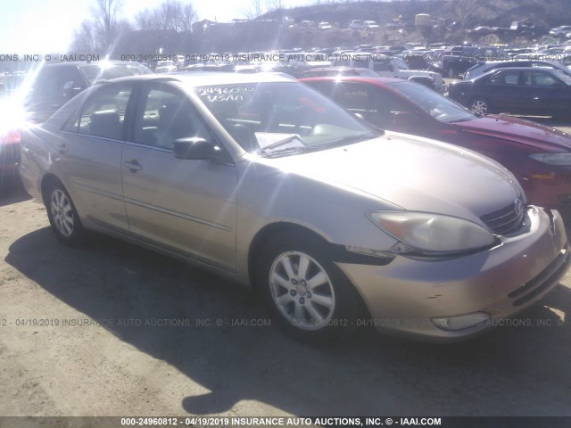 4T1BF32K54U567564 - 2004 TOYOTA CAMRY LE/XLE/SE BEIGE photo 1