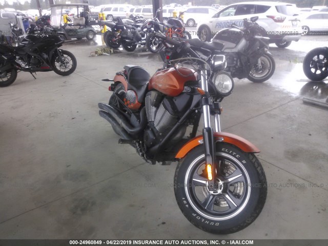 5VPMB36N5D3002686 - 2013 VICTORY MOTORCYCLES JUDGE ORANGE photo 1