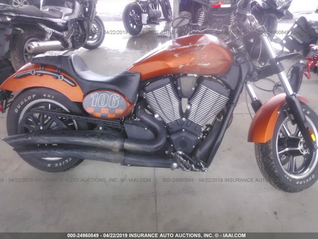 5VPMB36N5D3002686 - 2013 VICTORY MOTORCYCLES JUDGE ORANGE photo 8