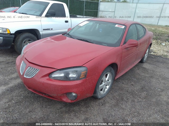 2G2WP552981108554 - 2008 PONTIAC GRAND PRIX 红色 照片 2