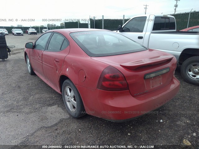 2G2WP552981108554 - 2008 PONTIAC GRAND PRIX 红色 照片 3