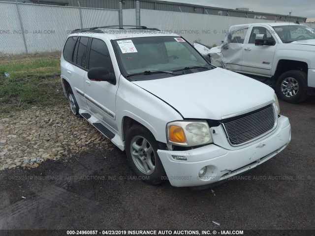 1GKDT13S122519162 - 2002 GMC ENVOY WHITE photo 1