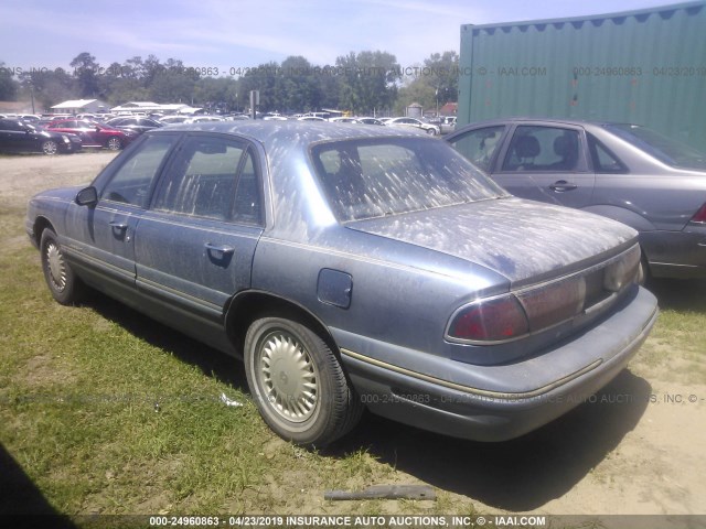 1G4HR52K0WH455098 - 1998 BUICK LESABRE LIMITED BLUE photo 3