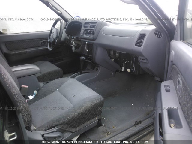 5N1ED28T81C576743 - 2001 NISSAN XTERRA XE/SE BLACK photo 5