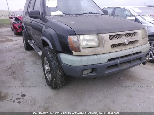 5N1ED28T81C576743 - 2001 NISSAN XTERRA XE/SE BLACK photo 6