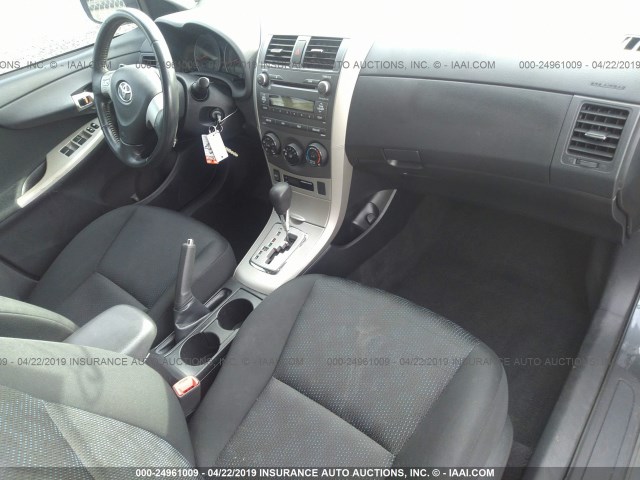 2T1BU4EE7AC447862 - 2010 TOYOTA COROLLA S/LE/XLE GRAY photo 5