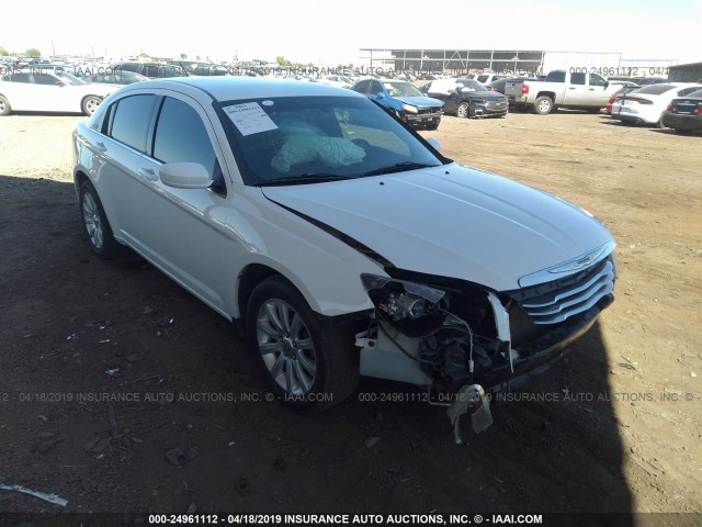 1C3CCBBB7CN226367 - 2012 CHRYSLER 200 TOURING WHITE photo 1