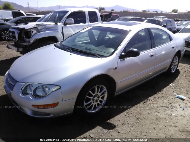 2C3AE66G41H580240 - 2001 CHRYSLER 300M SILVER photo 2