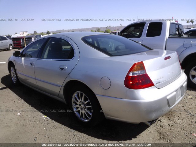 2C3AE66G41H580240 - 2001 CHRYSLER 300M SILVER photo 3