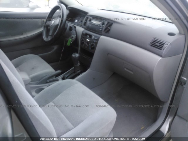 1NXBR32E63Z060334 - 2003 TOYOTA COROLLA CE/LE/S GRAY photo 5