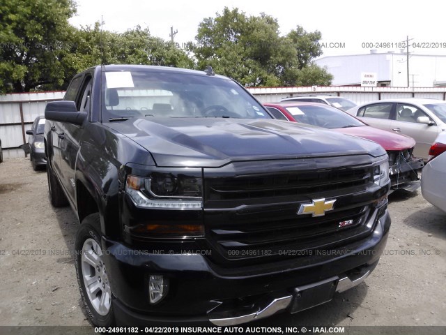 3GCUKREC5JG484845 - 2018 CHEVROLET SILVERADO K1500 LT BLACK photo 1