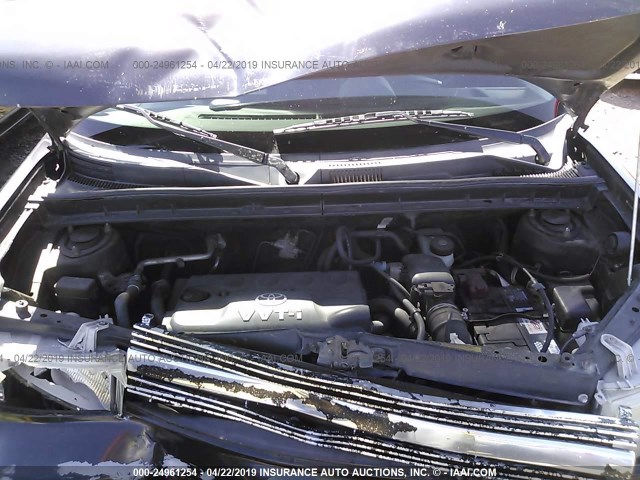 JTLKT324650202323 - 2005 TOYOTA SCION XB 黑色 照片 10