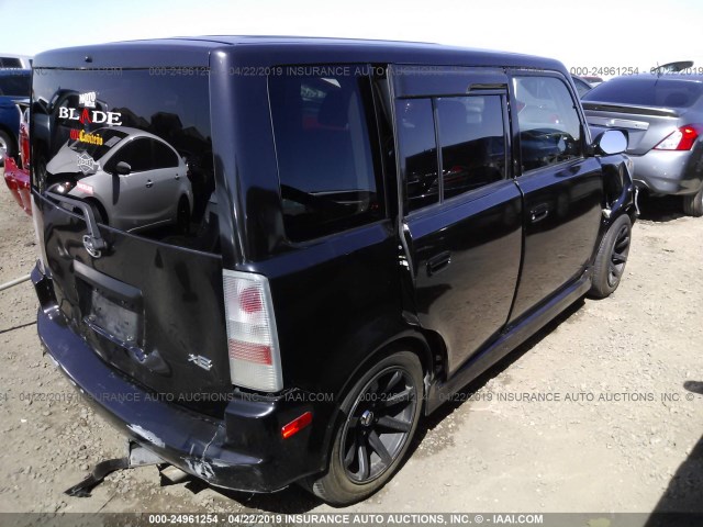 JTLKT324650202323 - 2005 TOYOTA SCION XB 黑色 照片 4