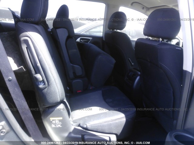5N1DR2MN3HC620839 - 2017 NISSAN PATHFINDER S/SV/SL/PLATINUM GRAY photo 8