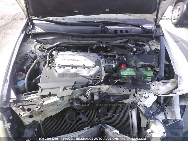 1HGCP36858A041402 - 2008 HONDA ACCORD EXL WHITE photo 10