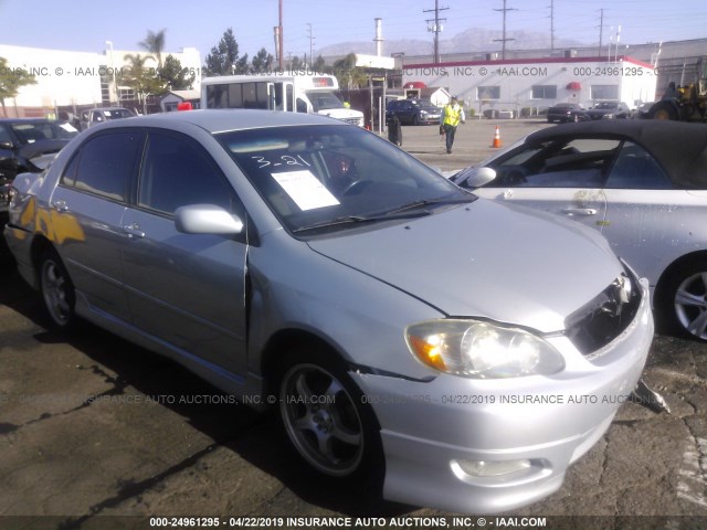 1NXBR32E55Z494571 - 2005 TOYOTA COROLLA CE/LE/S SILVER photo 1