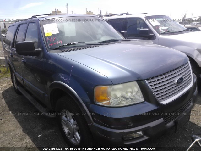 1FMPU15L54LA20529 - 2004 FORD EXPEDITION XLT BLUE photo 1