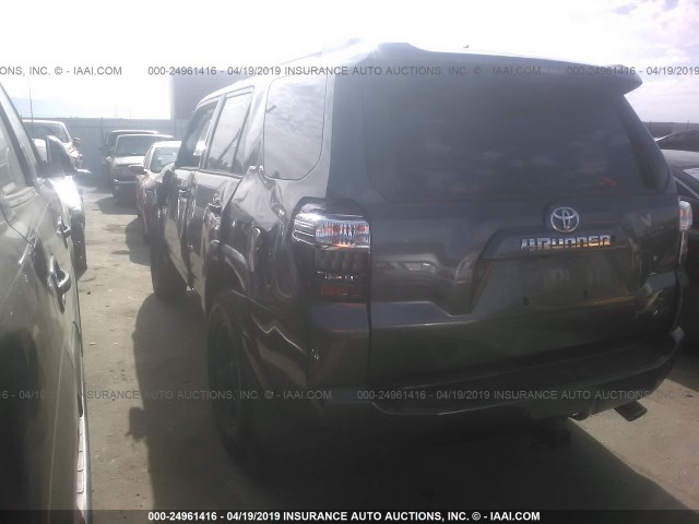 JTEZU5JR1F5095259 - 2015 TOYOTA 4RUNNER SR5/LIMITED GRAY photo 3