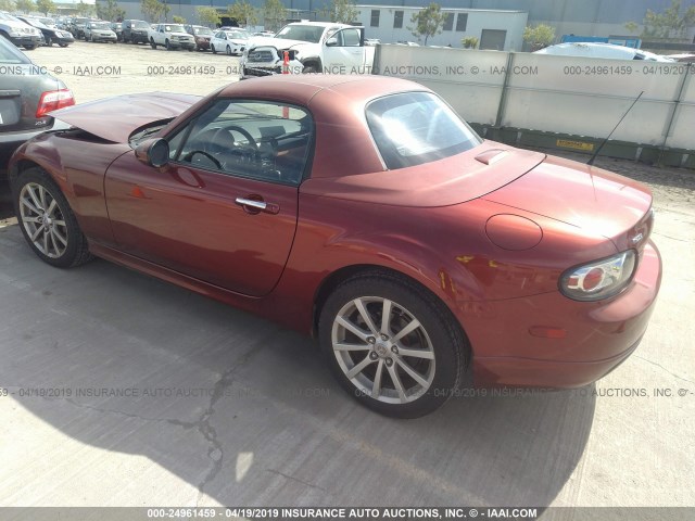 JM1NC26F370127453 - 2007 MAZDA MX-5 MIATA ORANGE photo 3