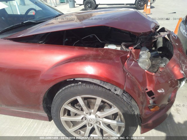 JM1NC26F370127453 - 2007 MAZDA MX-5 MIATA ORANGE photo 6