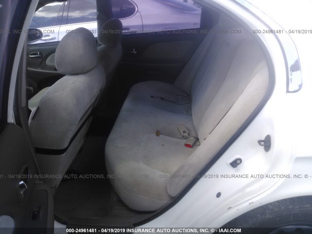 KMHWF25S43A796163 - 2003 HYUNDAI SONATA GL WHITE photo 8