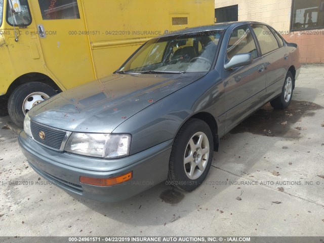 4T1BF12B2VU209974 - 1997 TOYOTA AVALON XL/XLS GRAY photo 2